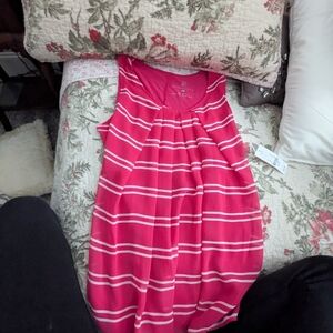 Pink Striped Womens Shirt
